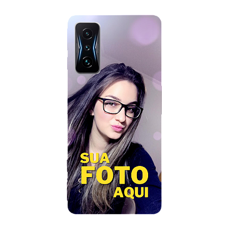 Capinha para Xiaomi Poco F4 GT Anti Impacto Personalizada Com Foto