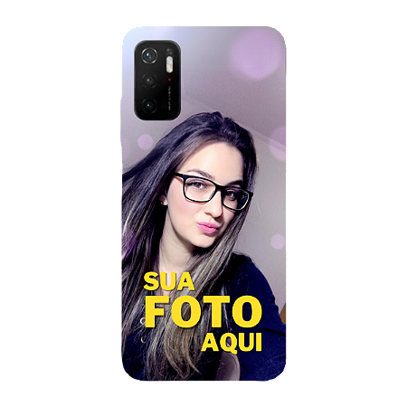 Capinha para Xiaomi Poco M3 Pro Anti Impacto Personalizada Com Foto