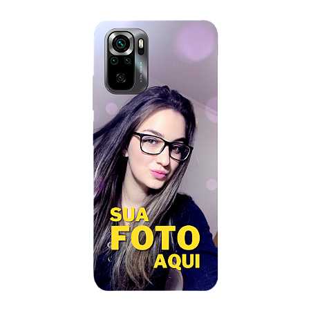 Capinha para Xiaomi Poco M5s Anti Impacto Personalizada Com Foto