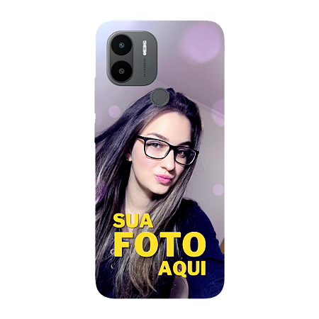 Capinha para Xiaomi RedMi A1 Anti Impacto Personalizada Com Foto