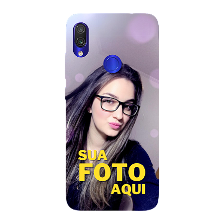 Capinha para Xiaomi RedMi Note 7 Anti Impacto Personalizada Com Foto