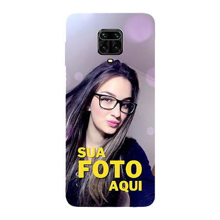 Capinha para Xiaomi RedMi Note 9 Pro Max Anti Impacto Personalizada Com Foto