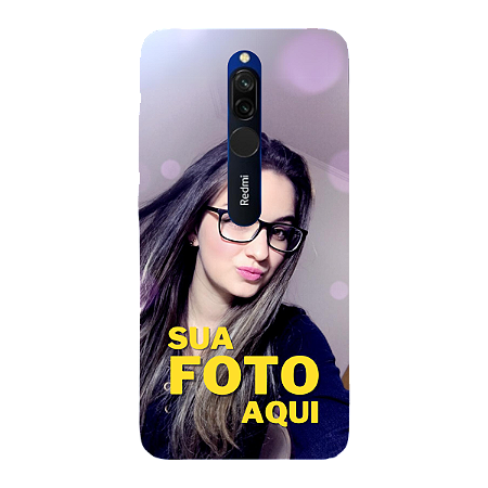 Capinha para Xiaomi RedMi 8 Anti Impacto Personalizada Com Foto