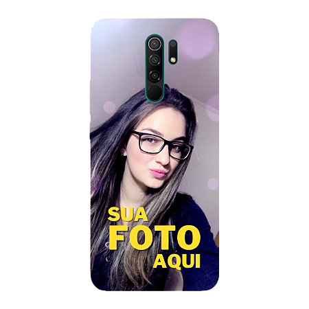 Capinha para Xiaomi RedMi 9 Anti Impacto Personalizada Com Foto