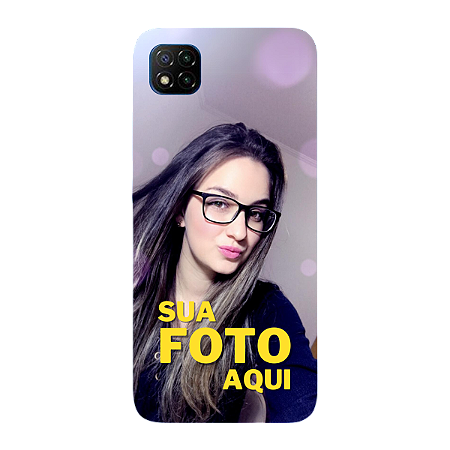 Capinha para Xiaomi RedMi 9C Anti Impacto Personalizada Com Foto