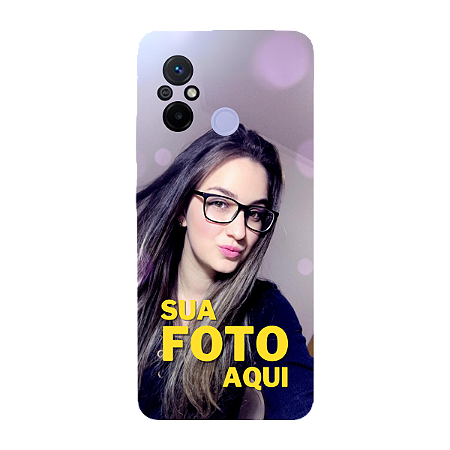 Capinha para Xiaomi RedMi 12c Anti Impacto Personalizada Com Foto