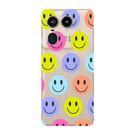 Capinha para Moto Edge 50 Ultra Anti Impacto Personalizada - Smiles - Sorrisos
