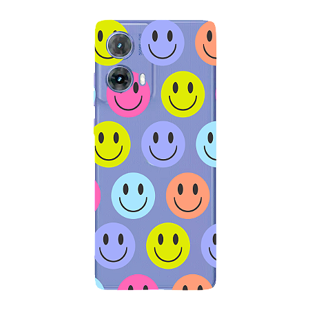 Capinha para Moto G85 Anti Impacto Personalizada - Smiles - Sorrisos