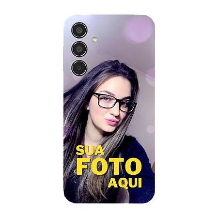 Capinha para Samsung M35 Anti Impacto Personalizada Com Foto