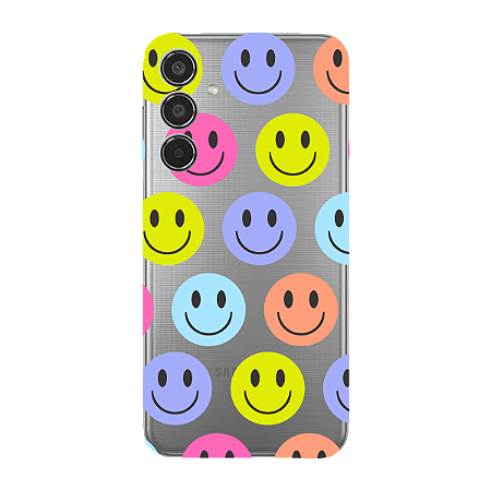 Capinha para Samsung M35 Anti Impacto Personalizada - Smiles - Sorrisos