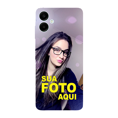 Capinha para Samsung A06 Anti Impacto Personalizada Com Foto