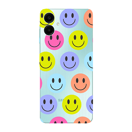 Capinha para Samsung A06 Anti Impacto Personalizada - Smiles - Sorrisos