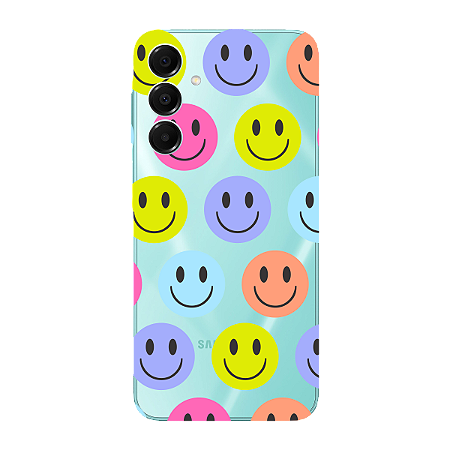 Capinha para Samsung A16 Anti Impacto Personalizada - Smiles - Sorrisos