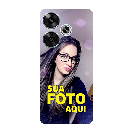 Capinha para Xiaomi Poco F6 Anti Impacto Personalizada Com Foto