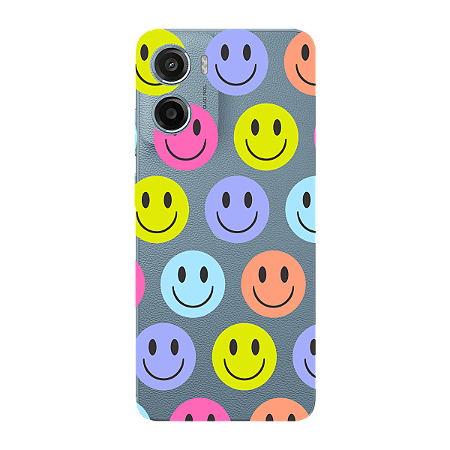 Capinha para Moto G05 Anti Impacto Personalizada - Smiles - Sorrisos
