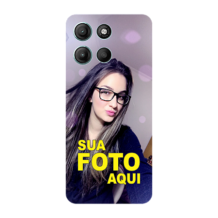 Capinha para Moto G15 Anti Impacto Personalizada Com Foto