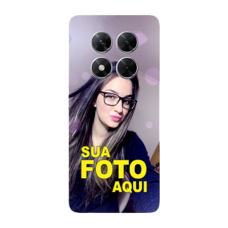 Capinha para Xiaomi Poco X7 Anti Impacto Personalizada Com Foto