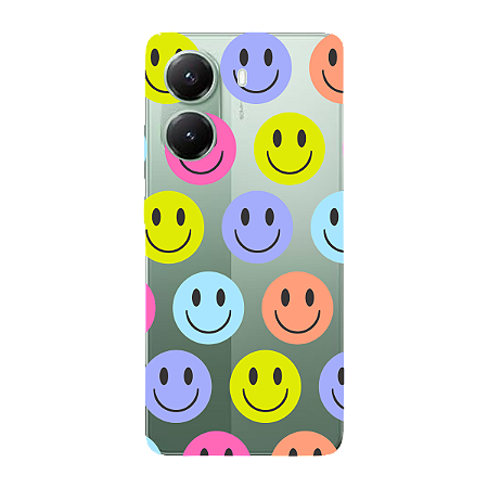 Capinha para Xiaomi Poco X7 Pro Anti Impacto Personalizada - Smiles - Sorrisos