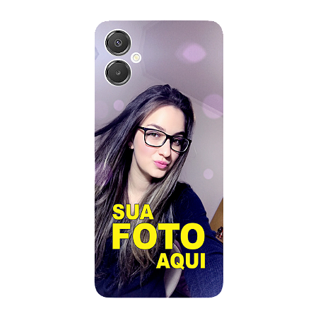 Capinha para Samsung A07 Anti Impacto Personalizada Com Foto