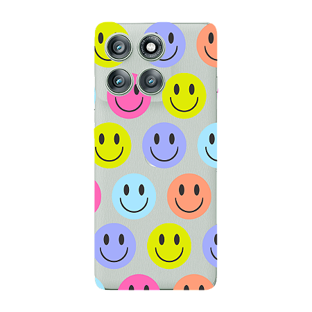Capinha para Moto Edge 60 Anti Impacto Personalizada - Smiles - Sorrisos