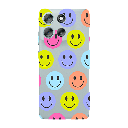 Capinha para Moto G56 Anti Impacto Personalizada - Smiles - Sorrisos