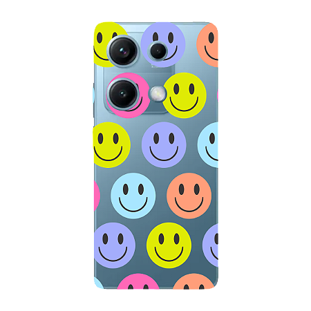 Capinha para Xiaomi RedMi Note 14s Anti Impacto Personalizada - Smiles - Sorrisos