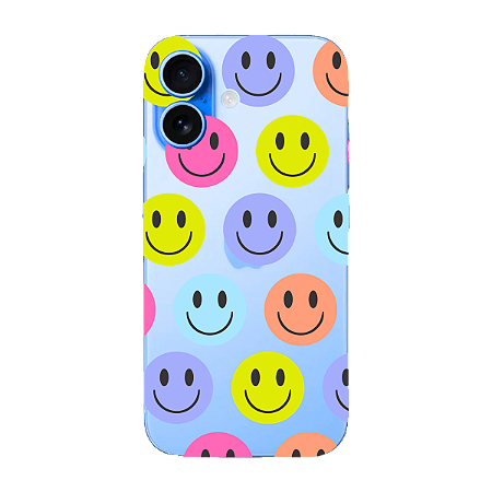 Capinha para iPhone 17 Anti Impacto Personalizada - Smiles - Sorrisos