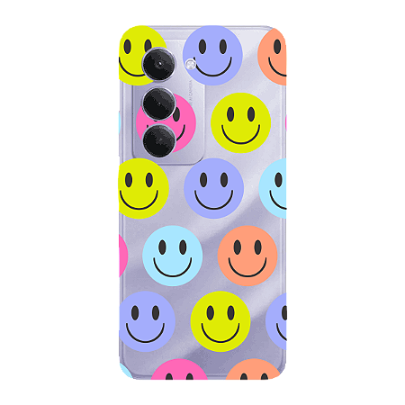 Capinha para Xiaomi RedMi 15 4G 5G Anti Impacto Personalizada - Smiles - Sorrisos