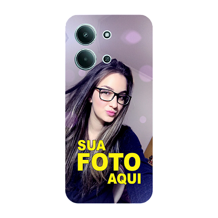 Capinha para Xiaomi RedMi 15c Anti Impacto Personalizada Com Foto