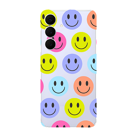 Capinha para Samsung S25 FE Anti Impacto Personalizada - Smiles - Sorrisos