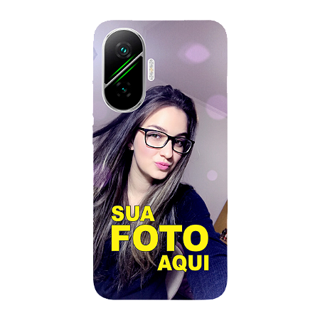 Capinha para Xiaomi Poco F7 Anti Impacto Personalizada Com Foto