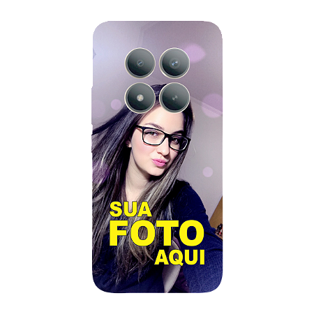 Capinha para Xiaomi RedMi Note 15 Pro Plus Anti Impacto Personalizada Com Foto