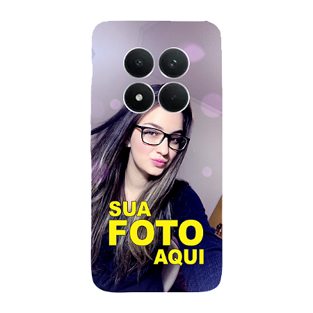 Capinha para Xiaomi Poco M8 Pro 5G Anti Impacto Personalizada Com Foto