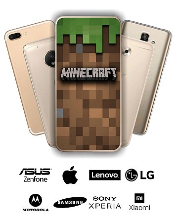 Capinha Personalizada - Minecraft - VILI CAPAS | CAPINHAS PARA CELULAR