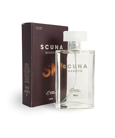 Scuna Marrom Deo Colônia 100ml