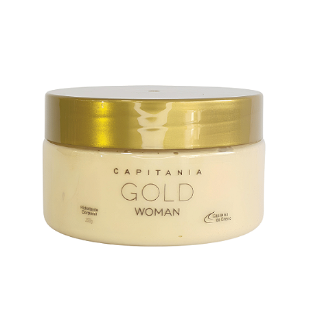 Capitania Gold Woman Hidratante 250g  (Pote)
