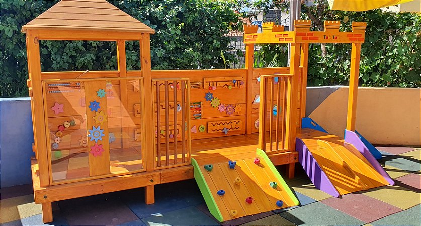 Playground Infantil de Madeira Tuk Play Baby