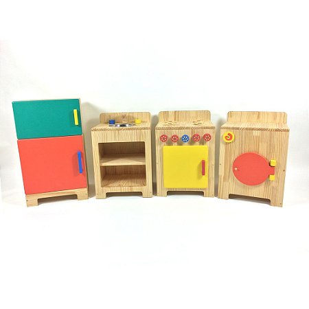Cozinha Montessori Infantil com Lavanderia Tuk Tuk