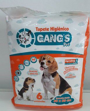 Tapete higienico gangs pet Clearance