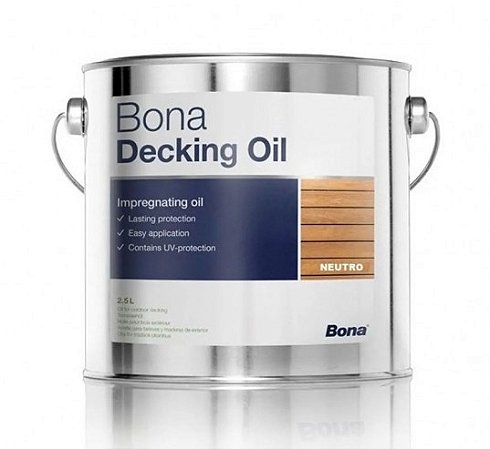 Bona Decking Oil - 2,5lts