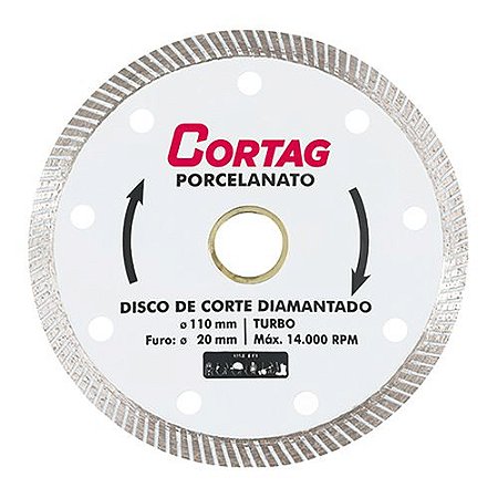 Disco Diamantado CORTAG Porcelanato 60863