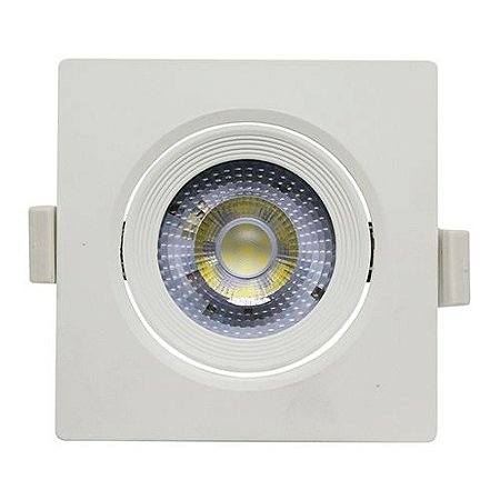 Spot Embutir 7W LED 6500K Quadrado LEDBEE