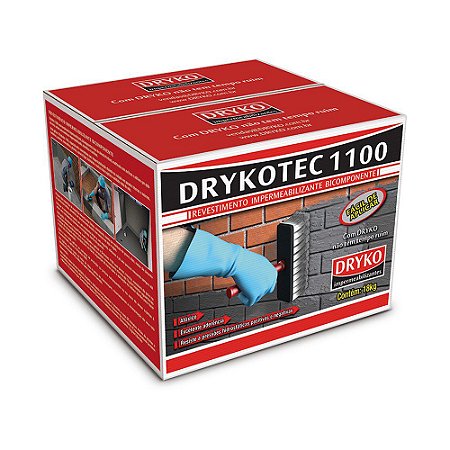 Impermeabilizante DRYKOTEC 1100 Cinza 18KG Caixa