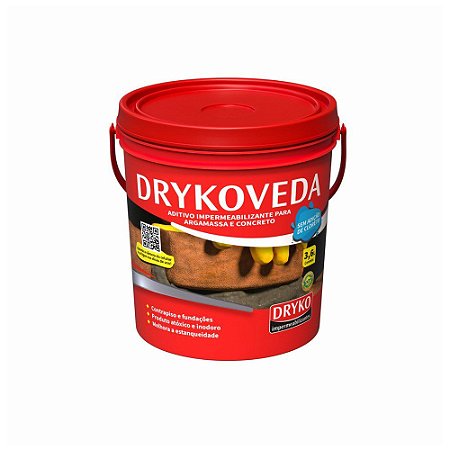 Impermeabilizante Drykoveda 3,6lt Galão DRYKO VEDAGAL