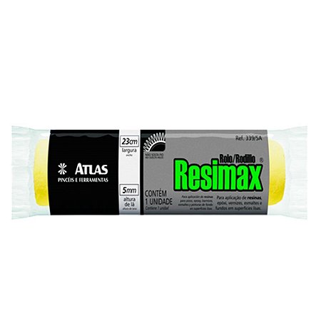 Rolo Lã ATLAS Sintético "RESIMAX" 23cm 339/5A