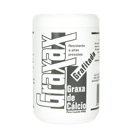 Graxa Cálcio  Grafitada Uso Geral 500gr GARIN LGCG-500