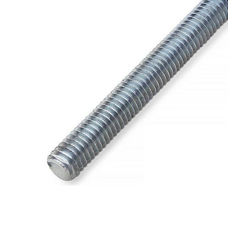 Barra Roscada Zincada 1/4" x 1m NC/20 10pçs PERKON 1033