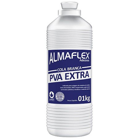 Cola Branca ALMAFLEX PVA Extra 1Kg