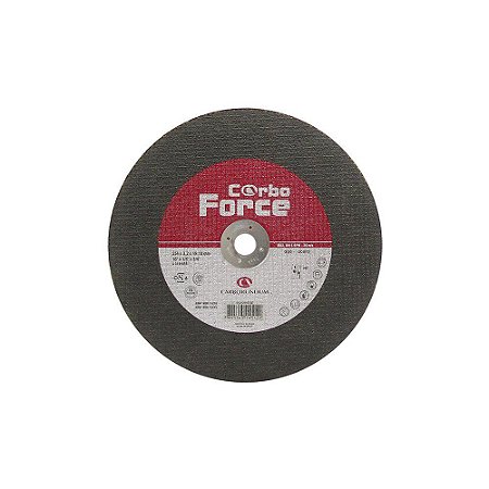 Disco Ferro CARBORUNDUM 12" x 1/8" x 5/8" 2 Telas 66253370161
