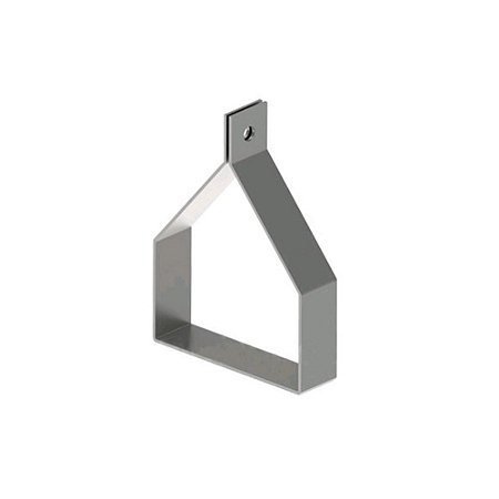 Gancho Eletrocalha Suspenso Horizontal 200 x 100mm 10 Peças PERFILAÇO E3380